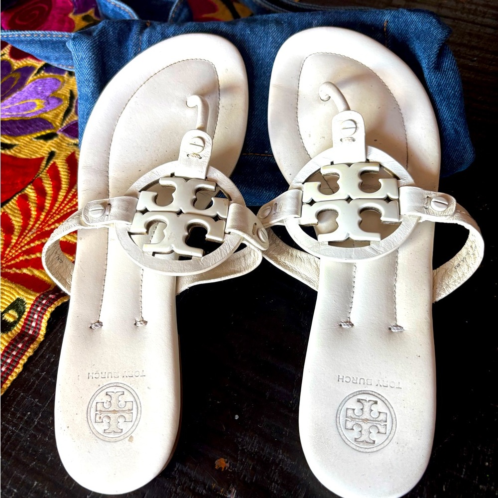Tory Burch Miller Enamel Sandels